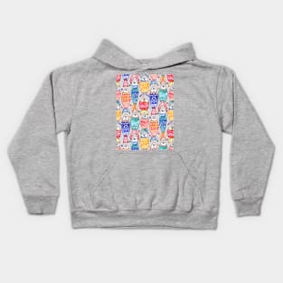 Fish Scales Print Kids Hoodie